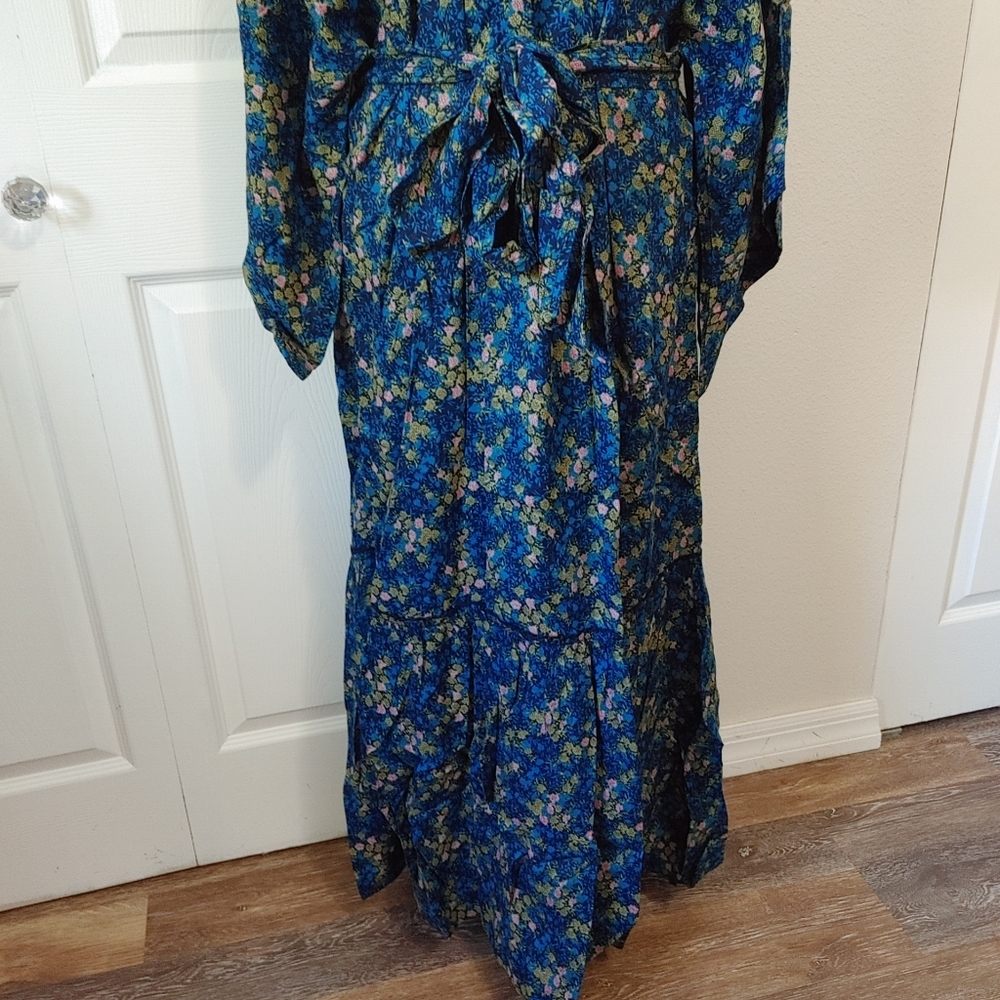 Anthropologie Ditsy Floral Sleep Robe - Picture 4 of 14